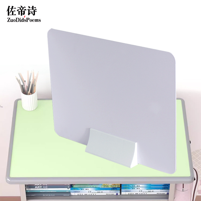 Wholesale Student Desk Examination Baffle Office Screen Partition PVC Desktop Partition Board Restaurant Protective Partition Board