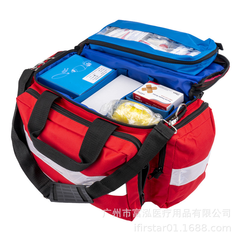 Large Portable First Aid Kit, Outdoor Team Medical Rescue Kit, Hospital Ambulance Rescue Kit, Comprehensive Disaster Relief