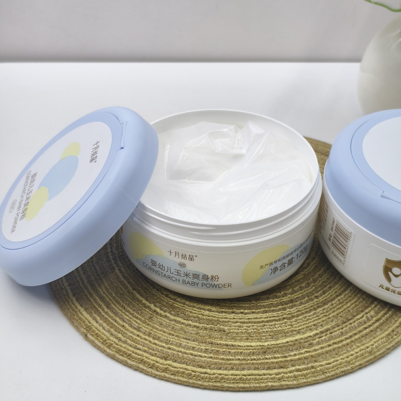 October Crystal Infant Talcum Powder Nap Cream