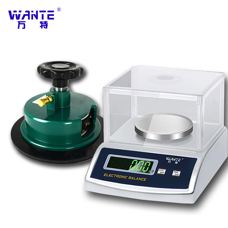 Wante Textile Electronic Scale Square Scale Gram Weight Meter Balance Scale 0.01g Gram Weight Fabric Scale Disc Sampler