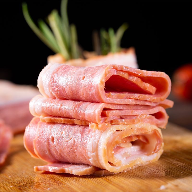 Xurui классический жареный бекон 200г пицца завтрак домашний западный стиль ручной блин барбекю ингредиенты оптом