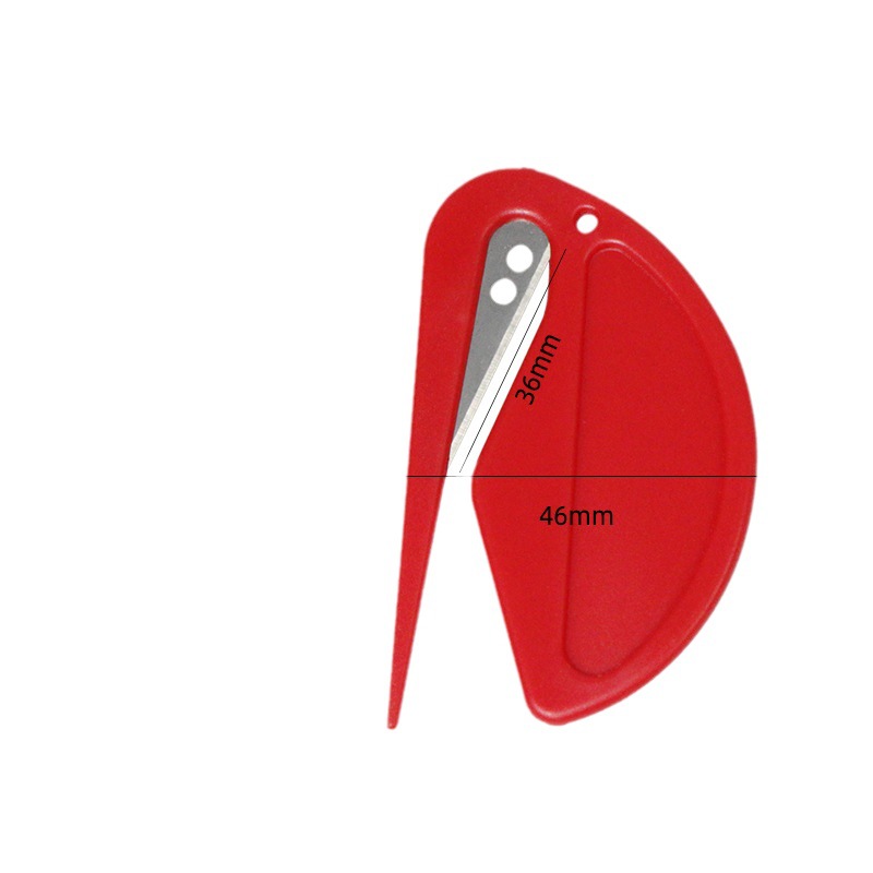 Plastic Mini Letter Opening Knife Envelope Opening Knife Paper Cutting Art Knife Rope Cutting Knife Box Opening Pet Knot Opening Knife