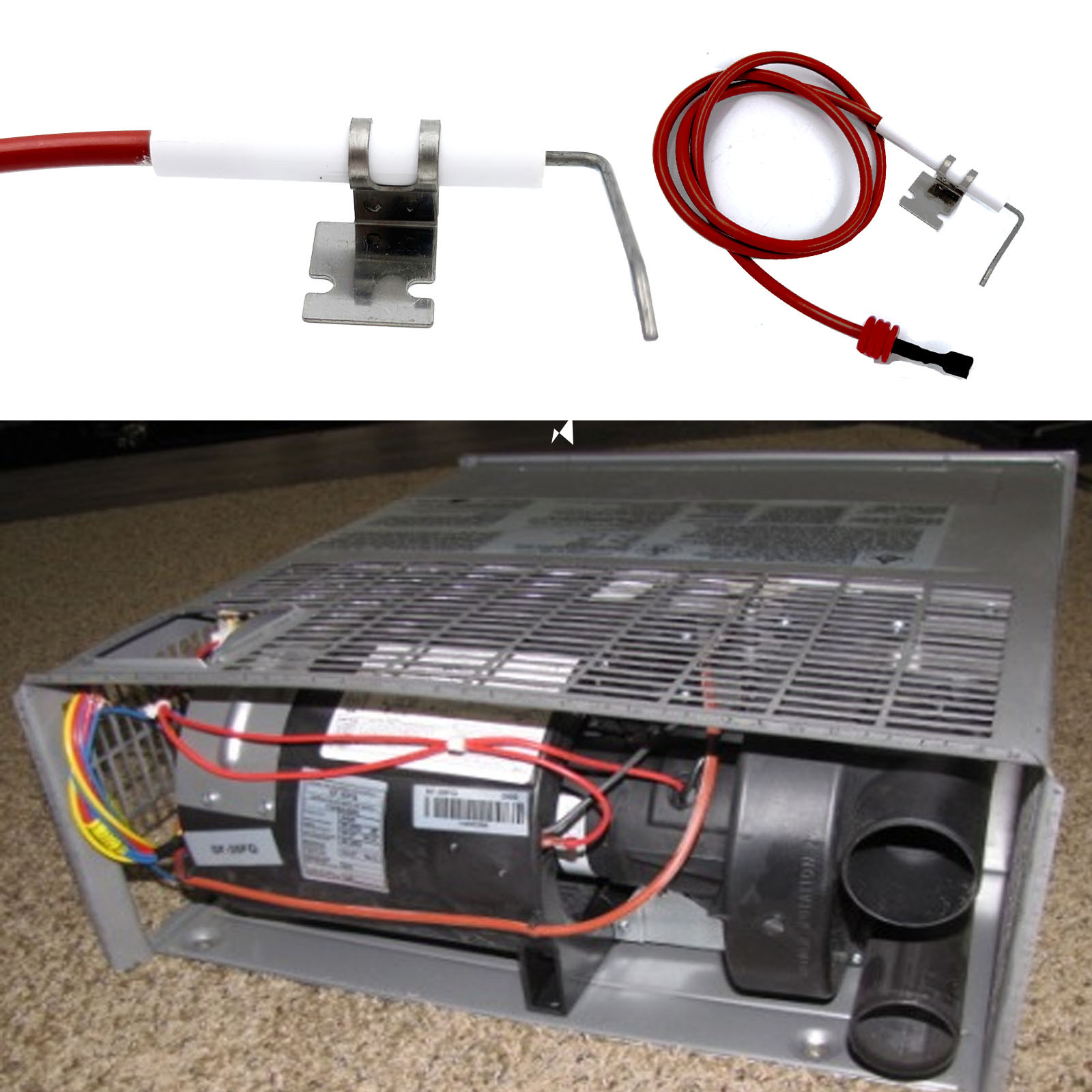 With Suburban Rv Heater Accessories 232286 Probe Gas Stove Ignition Electrode Wire Single