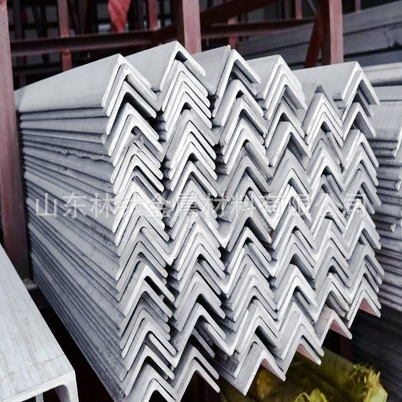 304 316 Stainless Steel Angle Steel Stainless Steel Hot-Rolled Equilateral Triangle Steel Cutting and Punching Stainless Steel Forming Angle Iron
