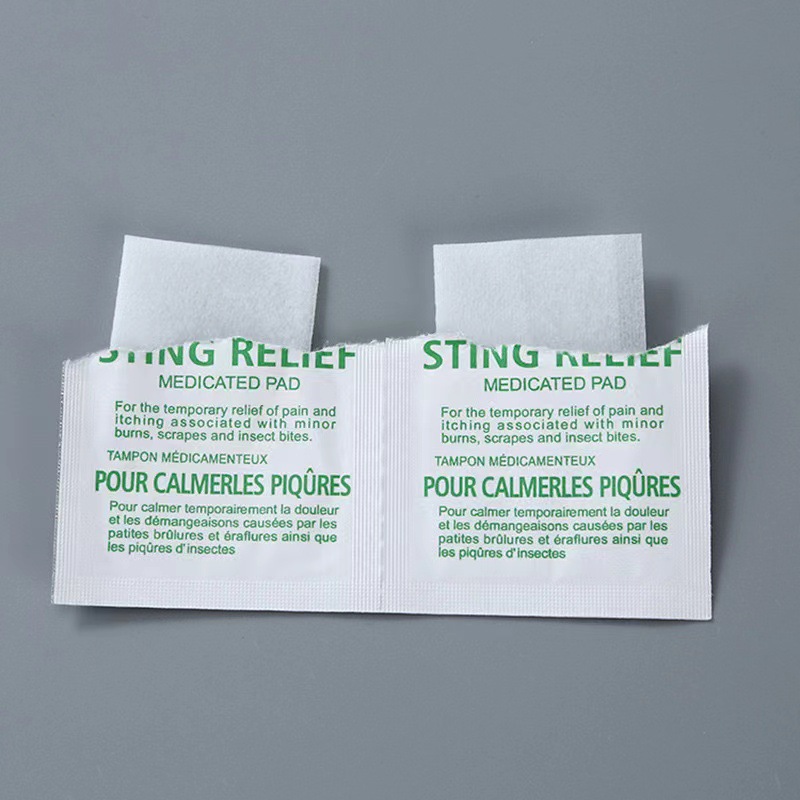 Disposable mosquito repellent wipes independent packaging mosquito repellent anti-itching tablets home outdoor first aid kit accessories cross-import and export