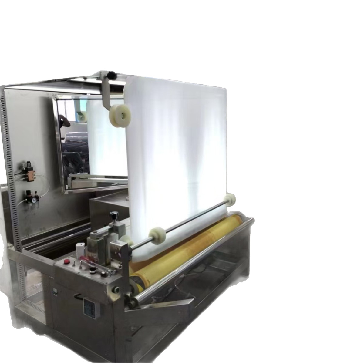 Knitted Double-Sided Fabric Inspection Machine, Magnetic Levitation Double-Sided Fabric Inspection Machine, Front and Rear Positive and Negative Linkage