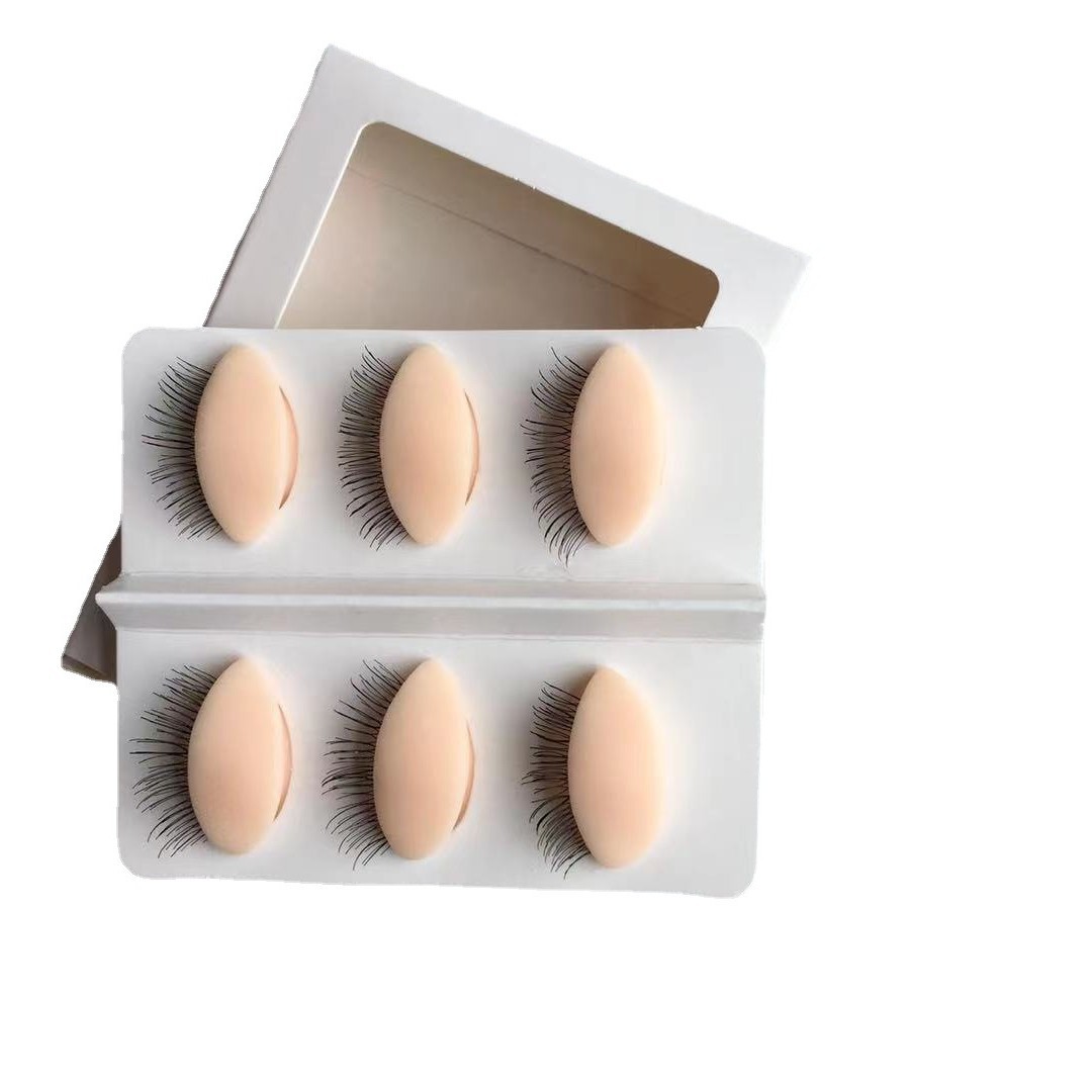 Removable head mold eyes silicone head mold eyes can replace grafted eyelash eyes at will