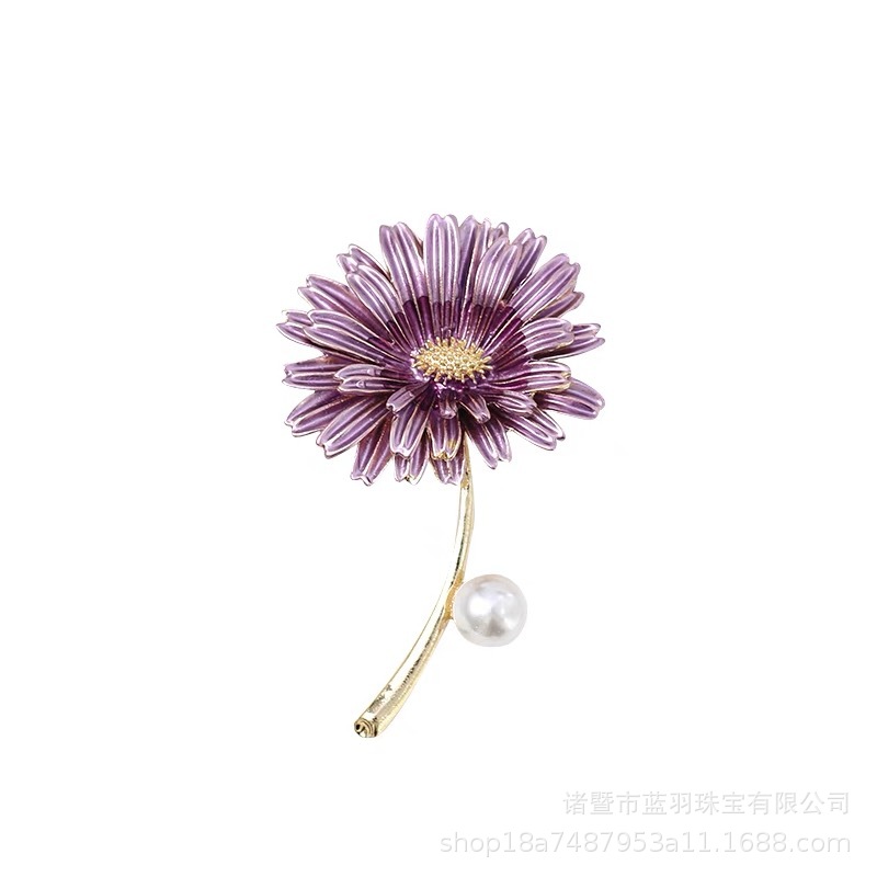 Zhuji Freshwater Pearl Brooch, High-End Real Pearl Corsage, Wholesale Elegant Pin, Clothing Accessories, Niche and Simple