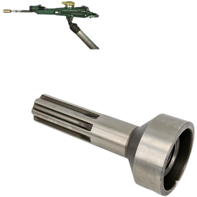 Yt28 Rock Drill Accessories 28 Air Drill Machine Spiral Valve Group Piston Spline Female Drill Tail Sleeve 28 Tianshui Drill Accessories