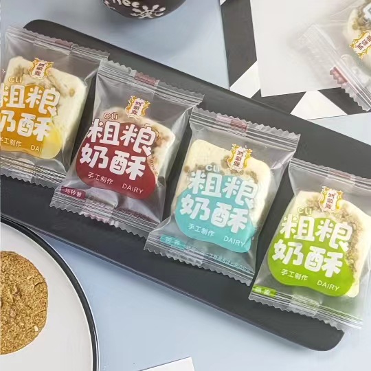 Крупнозернистый молочный хрустящий снек ручной работы с овсянкой, киноа и гречкой, специальность Внутренней Монголии, доставка