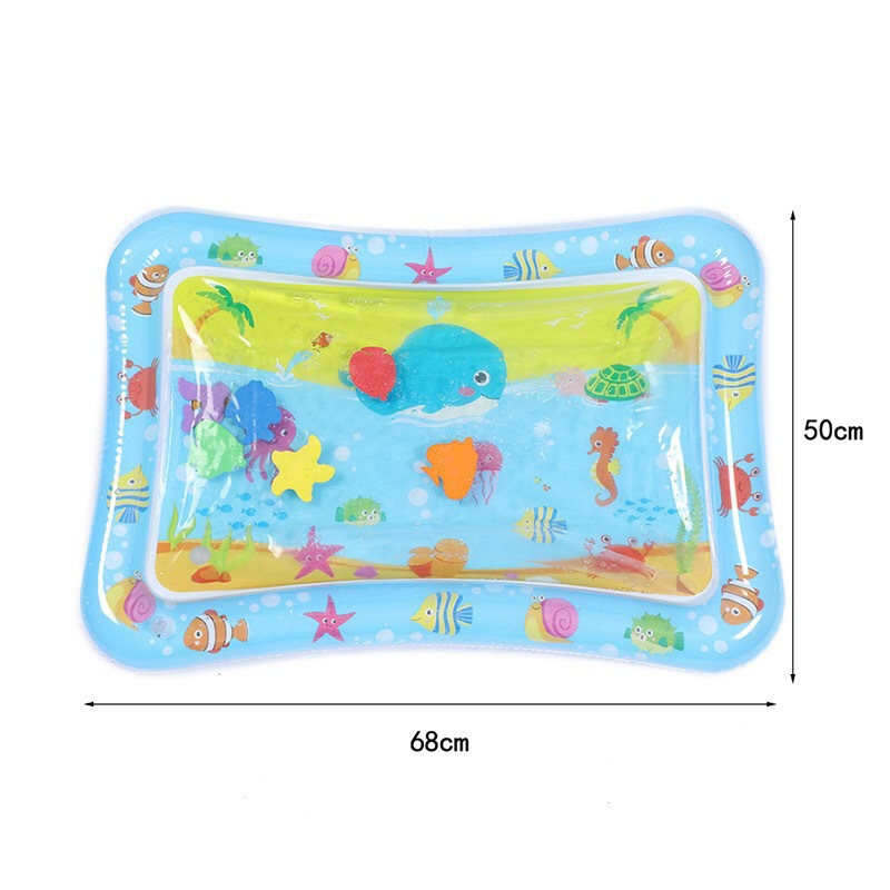 Cross-Border Inflatable Baby Water Play Pet Pat Mat Animal Alphabet Inflatable Toy Foreign Trade Baby Toy