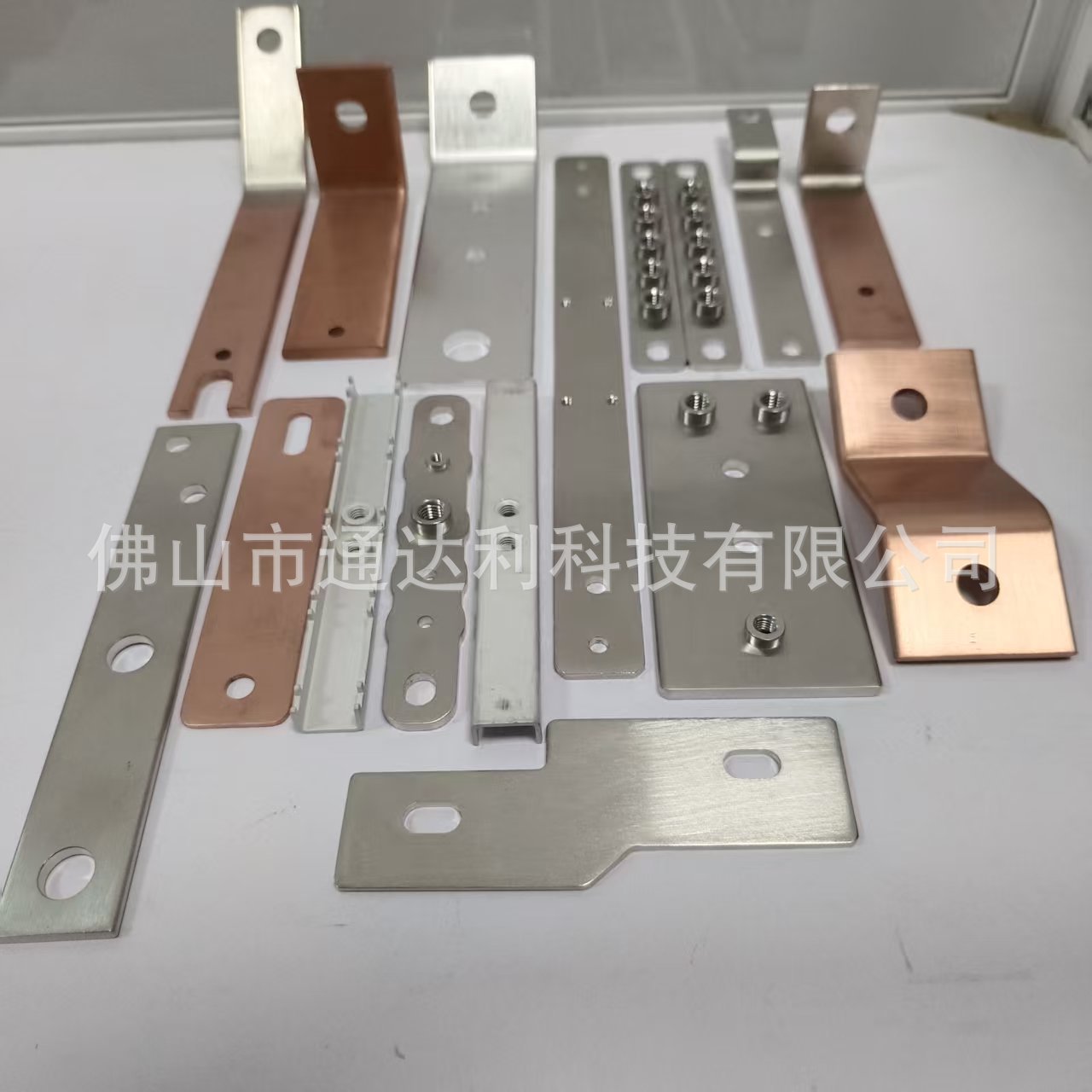 T2 Copper Bar Laser Cutting and Bending Processing, Copper Bar Grounding Processing