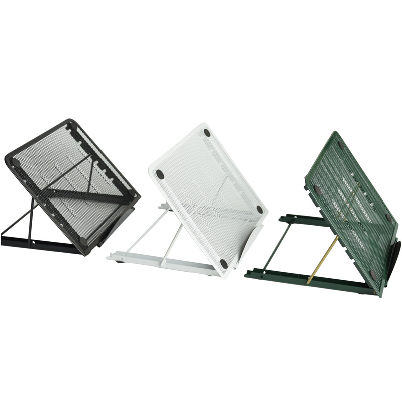 Spot Wholesale Metal Laptop Stand Bracket Base Adjustable Tablet Laptop Stand