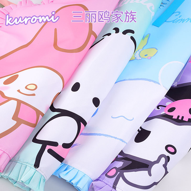 Primary School Children's Painting Apron, Primary and Secondary School Students' Eating Bibs, Girls' Dirty Smocks, Kindergarten Students