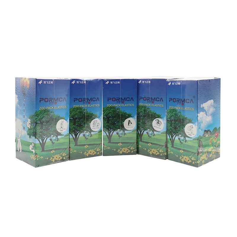 Dental Rubber Bands, Orthodontic Correction Rubber Bands, Transparent Traction Rubber Bands, Animal Orthodontic Consumables