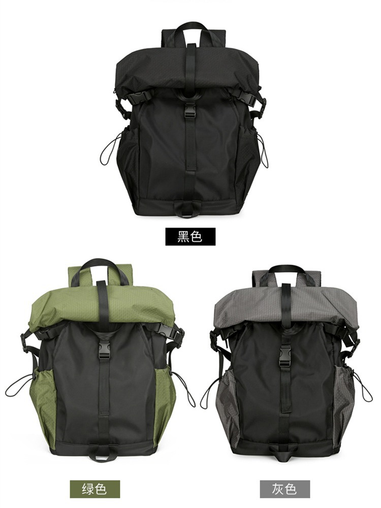 Cross-border Large Capacity Fashion Backpack High-end Sense Casual Unisex Travel Waterproof Backpack Computer Bag