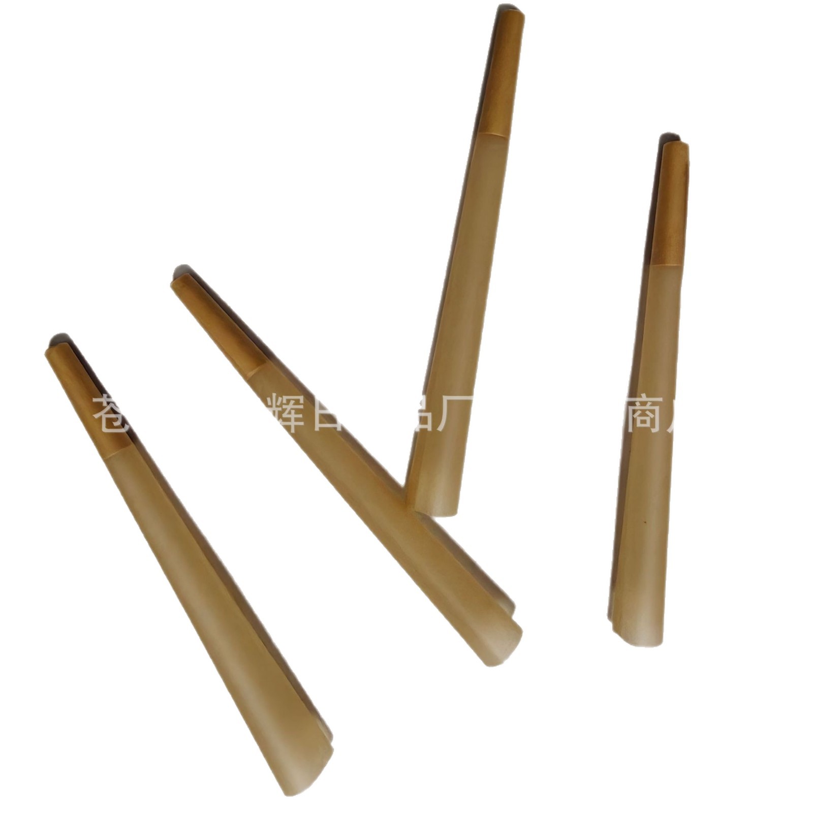 Cross-Border Tapered Tube Hand-Rolled Paper Cone Natural Color Rolling Paper Horn Tube Pre-Rolled Paper 110*26mm