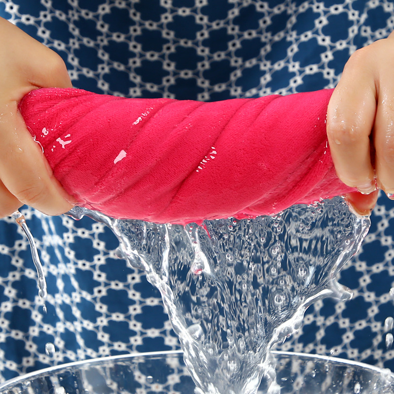 Xinshili Sells 300g Water-Absorbent Quick-Drying Hairdressing Towel, Beauty Salon Microfiber Absorbent Hair Drying Towel