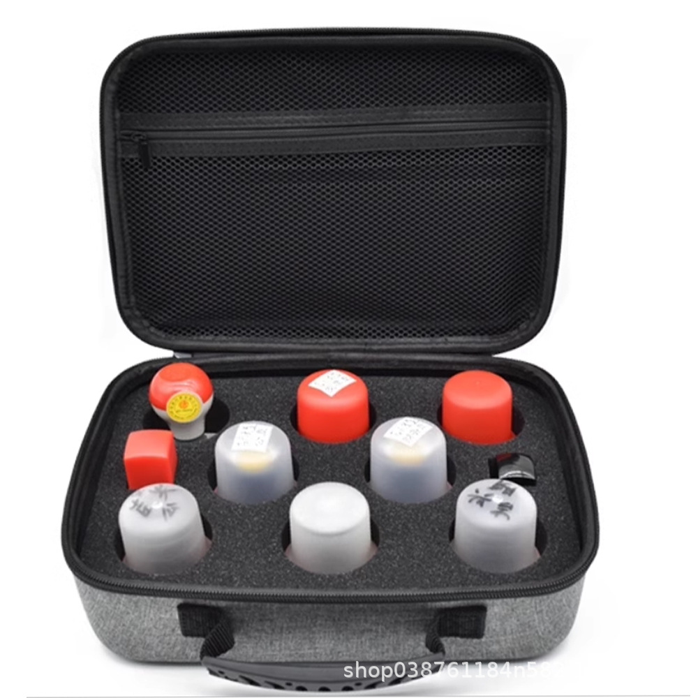 Cross-Border Eva Storage Bag 3C Digital Hard Shell Bag Eva Tool Bag Office Stamp Imprint Box Waterproof Sponge Box Batch