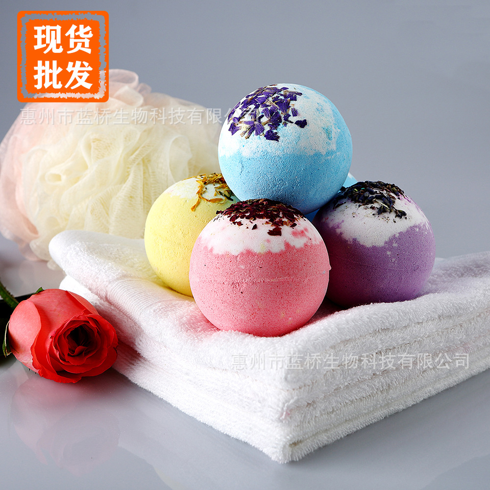 Кросс-бордерные сухие цветочные бомбочки для ванны с солью, эфирные масла, оптом