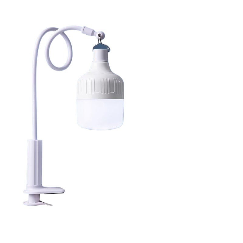 Stall Night Market Lamp Rechargeable Light Bulb Hook Shelf Stall Household Extra Long Bracket Camping Style Portable Outdoor Lighting