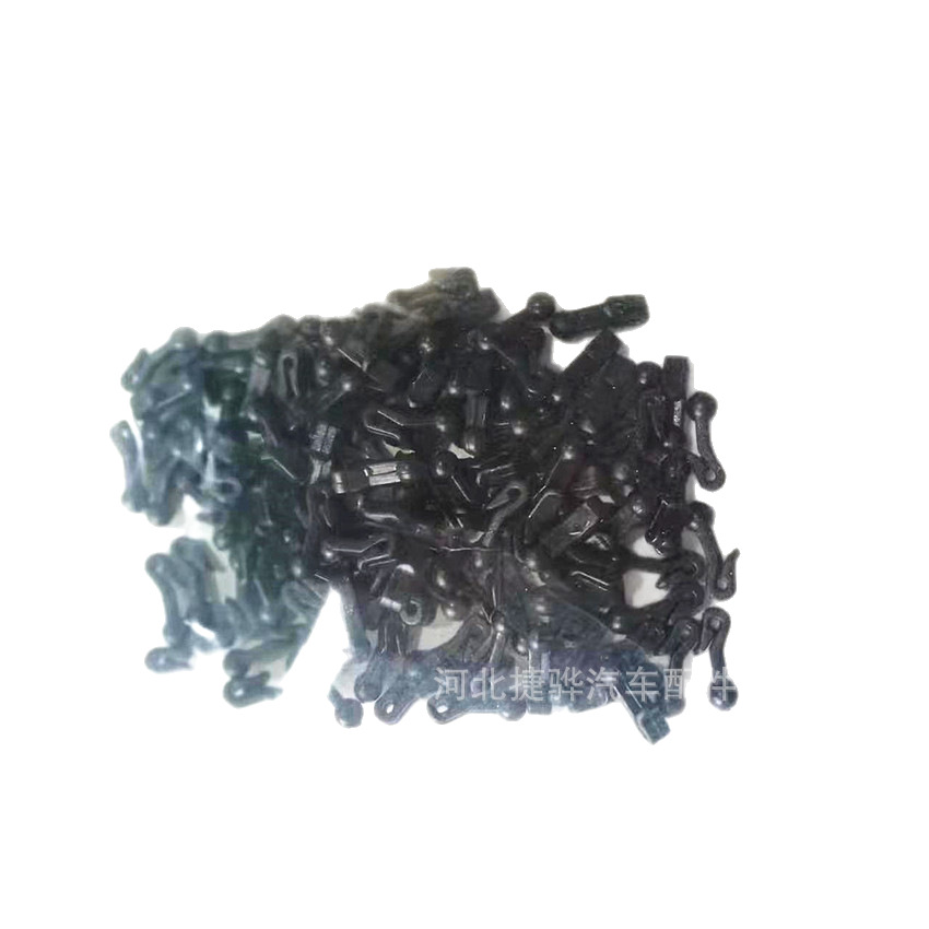 Auto parts car track pulley 5mm diameter small hook J Type j type ball slide bead pulley car modification