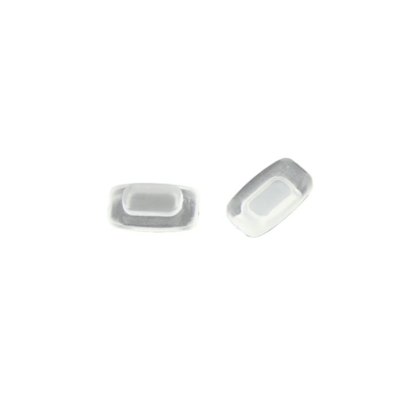 Glasses Nose Pads Silicone Nose Pads Rectangular Frosted Nose Pads Snap-On Card-Type Sunglasses Accessories Wholesale