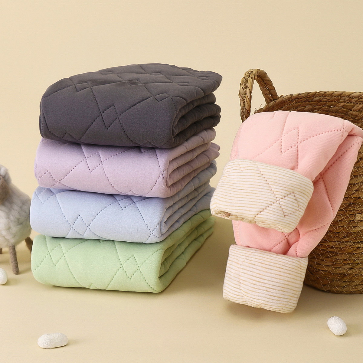 Детские теплые брюки Осень и зима Новая школьная форма Артефакт Хлопковые брюки для мальчиков Леггинсы для девочек Студенческие брюки для детей