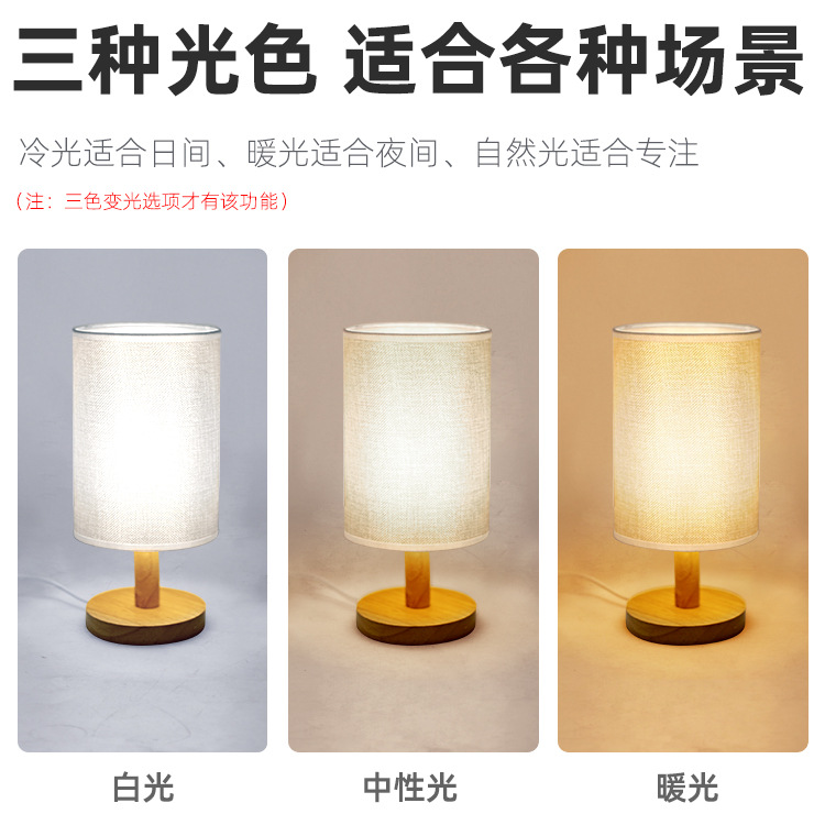 Cross-Border Bedside Lamp Dried Flower Table Lamp DIY Decal Handmade Team Building Embossed Retro Hotel Bed and Breakfast Lamp Led Night Light