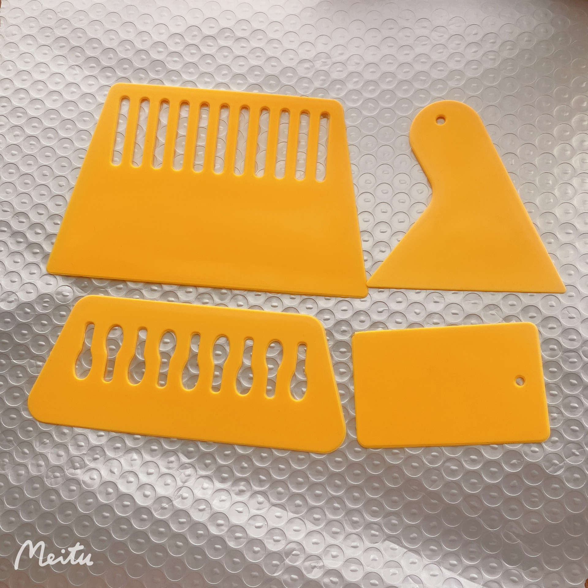 Скребок для обоев, инструмент для пленки, прозрачный скребок для краски, пластиковый скребок, резак для лапши, оптовая продажа