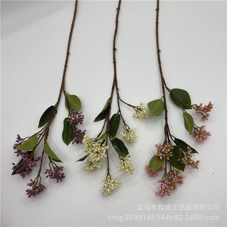 Восьмиугольный фрукт, много голов, белый жемчуг, украшение для гостиной, цветочная композиция