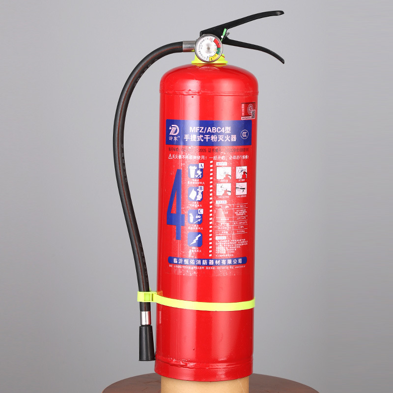 Fire extinguisher manufacturer lift dry powder household 4kg commercial shop car 4kg/1/2/3/5/8kg