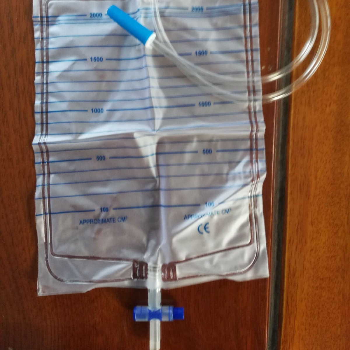 Disposable External Urine Bag 1000.2000ml (Export Cross Valve)