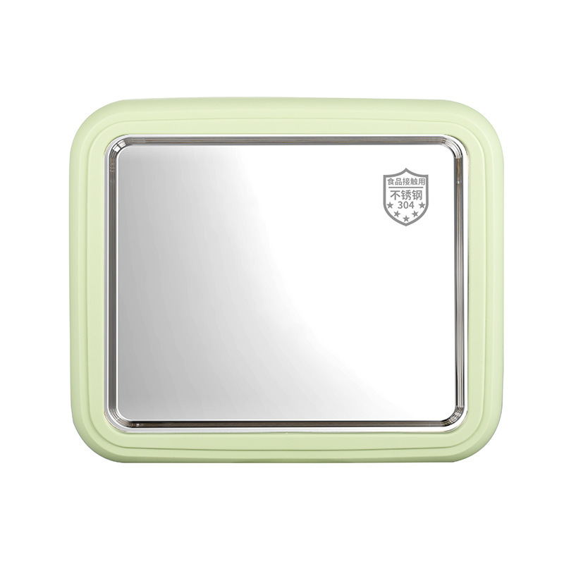 New Style Fried Ice Plate Household Children's Small Self-made Fried Yogurt Machine Fruit Ice Cream Stainless Steel Fried Ice Machine