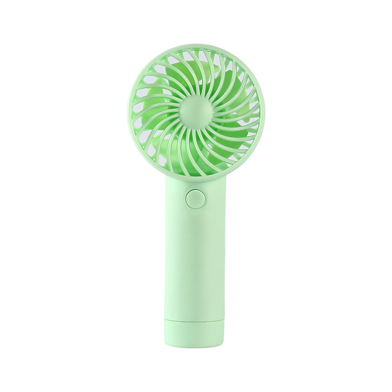 2025 New Handheld Fan Three-Speed USB Charging Portable Small Electric Fan Gift Cross-Border Export Printed Logo