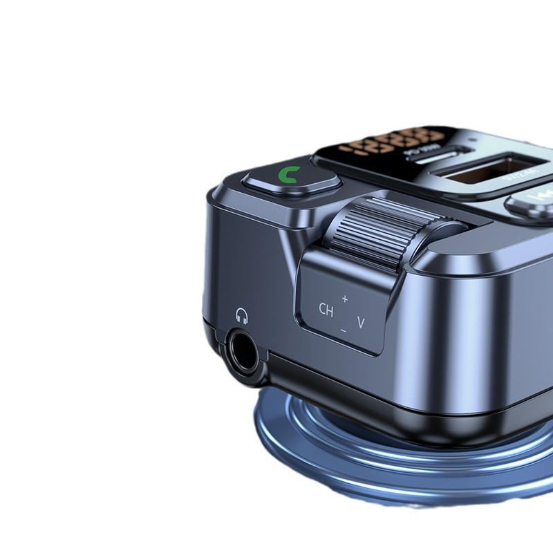 Car Mp3 Player Fm Transmitter Pd30W Fast Charge+2.4A Car Bluetooth Hands-Free Aux Playback Car Charger