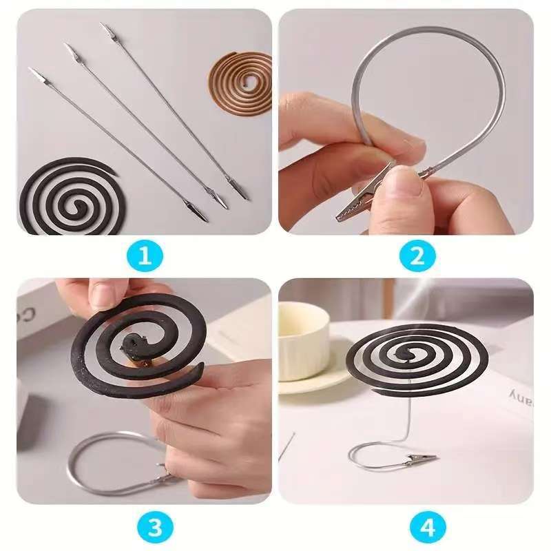 Double-Headed Mosquito-Repellent Clip, Crocodile Clip, Price Tag Clip, Bendable Hose in Any Direction, Note Clip, Photo Clip, Styling Clip