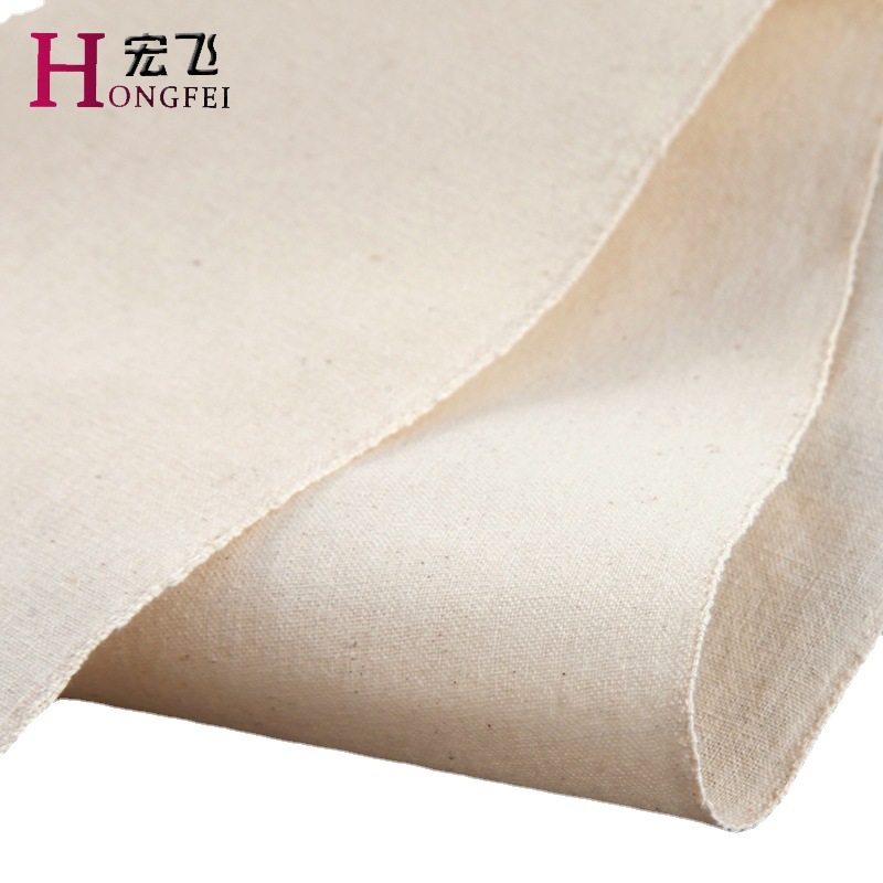 Factory wholesale cotton vertical cutting thick cotton white gray cloth clothing printing printing and dyeing embryo cloth pocket cloth wipe gun cloth
