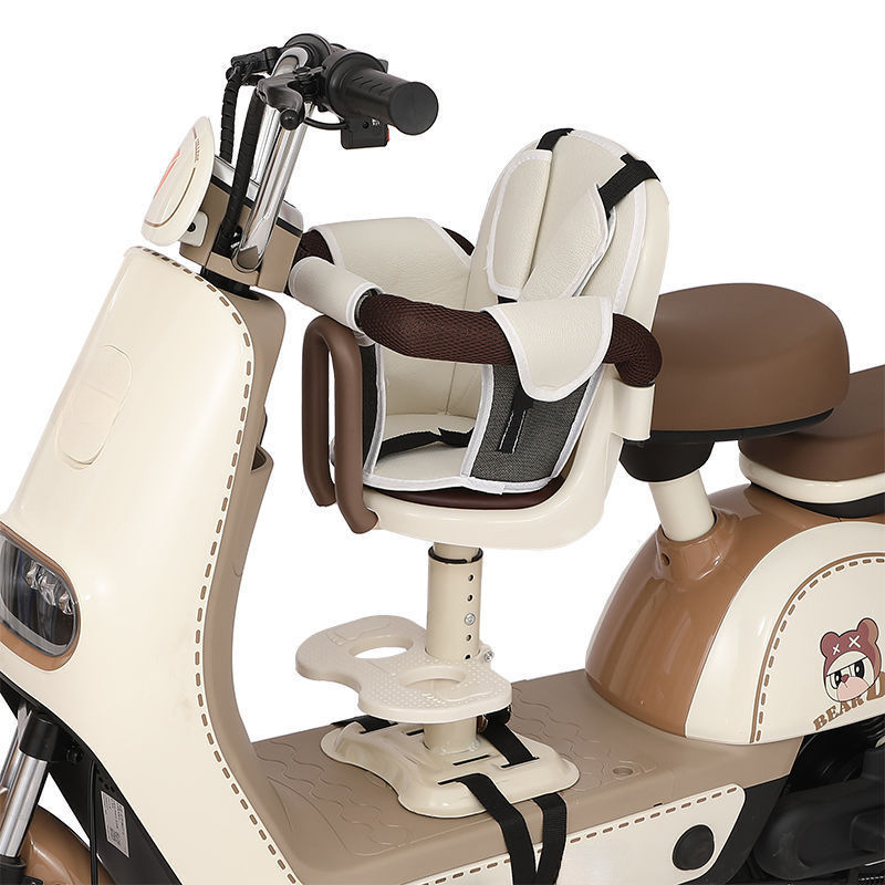 Переднее детское сиденье для электромобиля, педальное сиденье для электромотоцикла