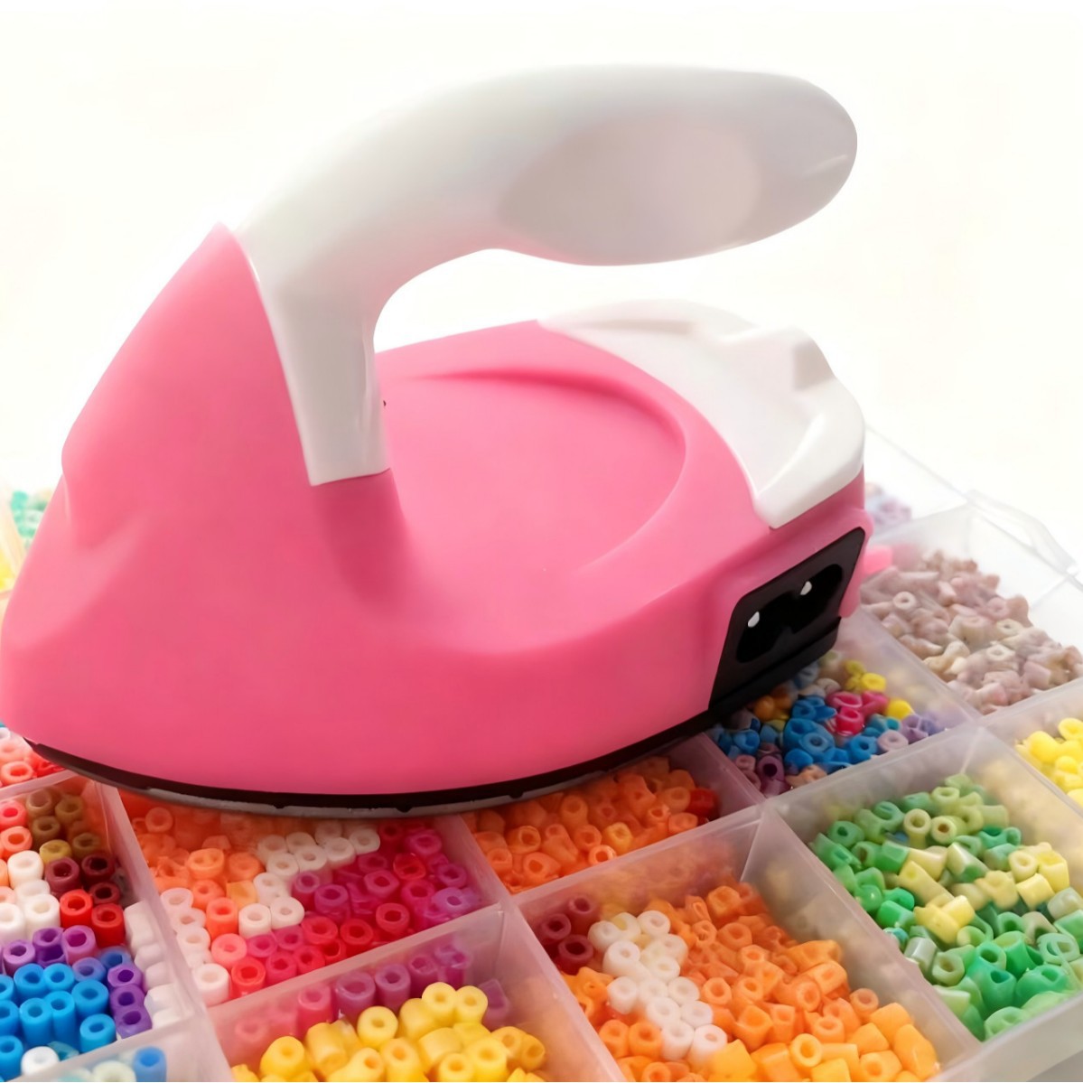 In-Stock Small Iron for Children's DIY Handmade Electric Iron Creative Iron Heat Press Machine Mini Small Fabric Stickers Heat Transfer for Baby Clothes