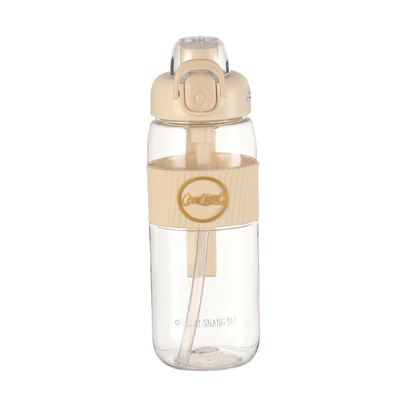 High-value men's and women's portable non-slip straw large capacity high temperature resistant student class water cup