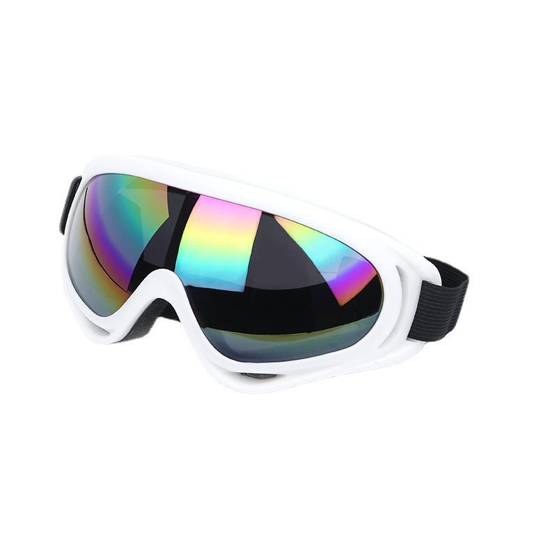 X400 Cycling Tactical Glasses Ski Goggles Single-Layer Windproof and Light-Proof Men's and Women's Equipment Snow Goggles Sports Outdoor Goggles