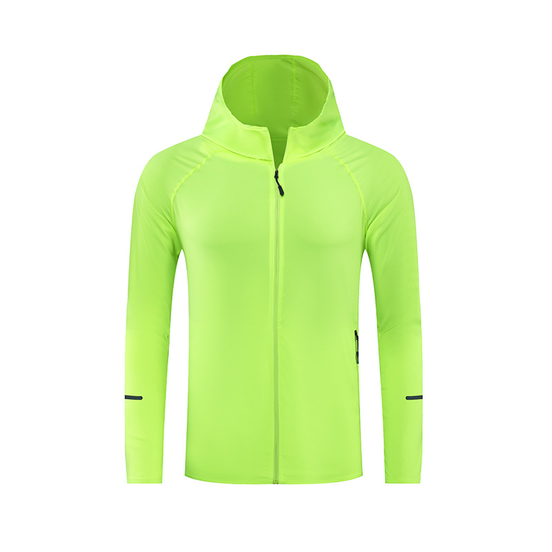 Ice Silk Quick-Drying Summer Thin Jacket for Men and Women, Casual Sun Protection Clothing, Outdoor Sports Breathable Customized Skin Clothing