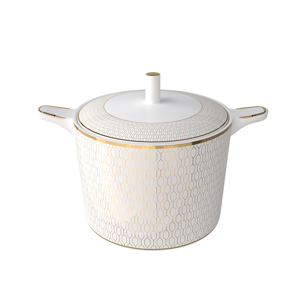 Golden Honeycomb European Style Gold-Plated Ceramic Coffee Cup and Saucer Set Bone China Afternoon Tea Cup Coffee Sugar Bowl Gift Box