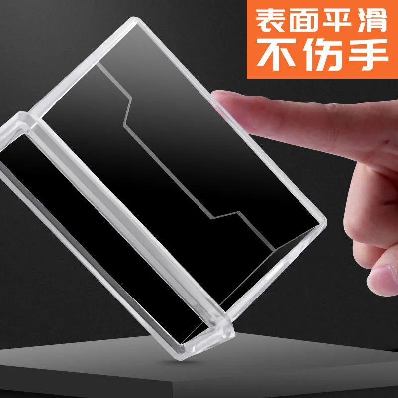 Business card holder creative transparent acrylic card storage box business large capacity business card box manufacturers wholesale