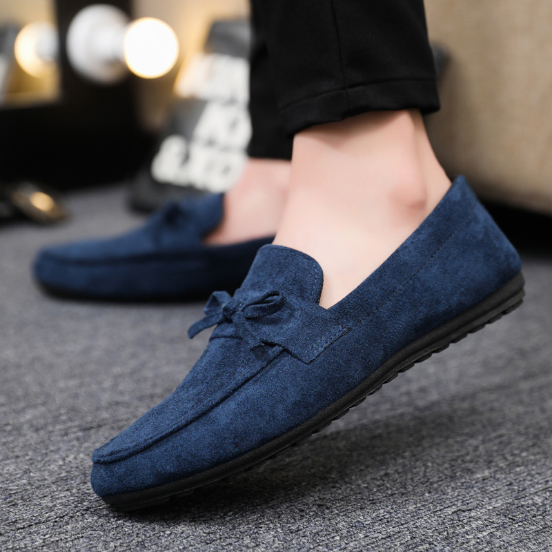 Autumn men's casual shoes cloth shoes loafers men's slip-on loafers foreign trade plus size 46 trendy shoes loafers men