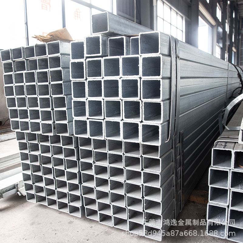 Профессиональное производство горячекатаных оцинкованных квадратных труб, оптовая продажа, обработка, полные спецификации, от одной штуки