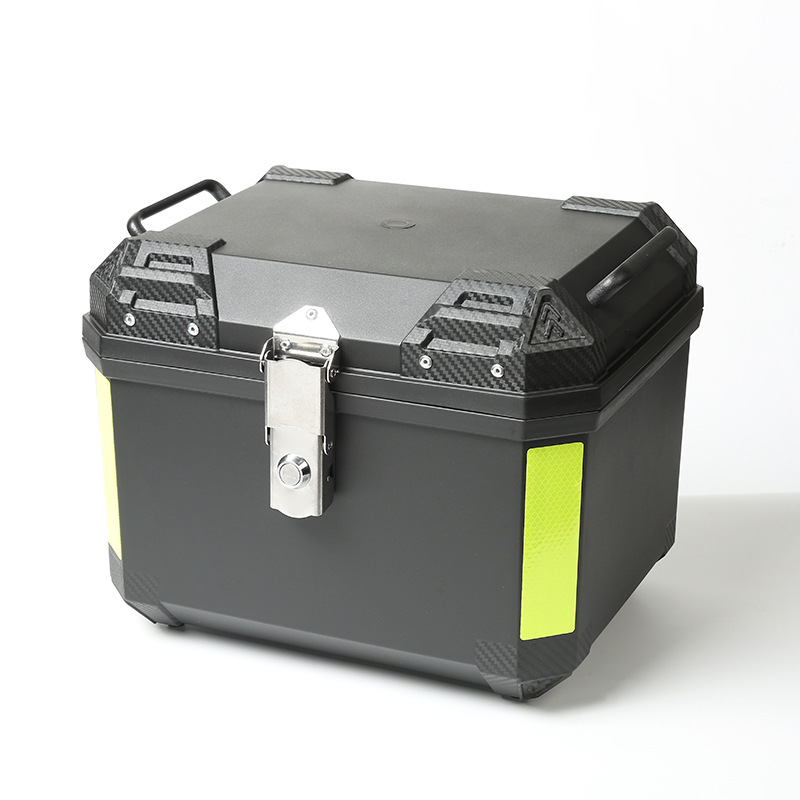 Cross-border in stock second-generation 36-liter motorcycle tail box non-aluminum alloy electric car trunk waterproof storage box