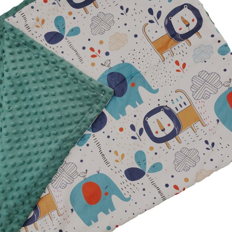 Baby Bean Blanket Baby Soothing Blanket Children's Double Quilt Blanket Air Conditioned Blanket Newborn Super Soft Blanket