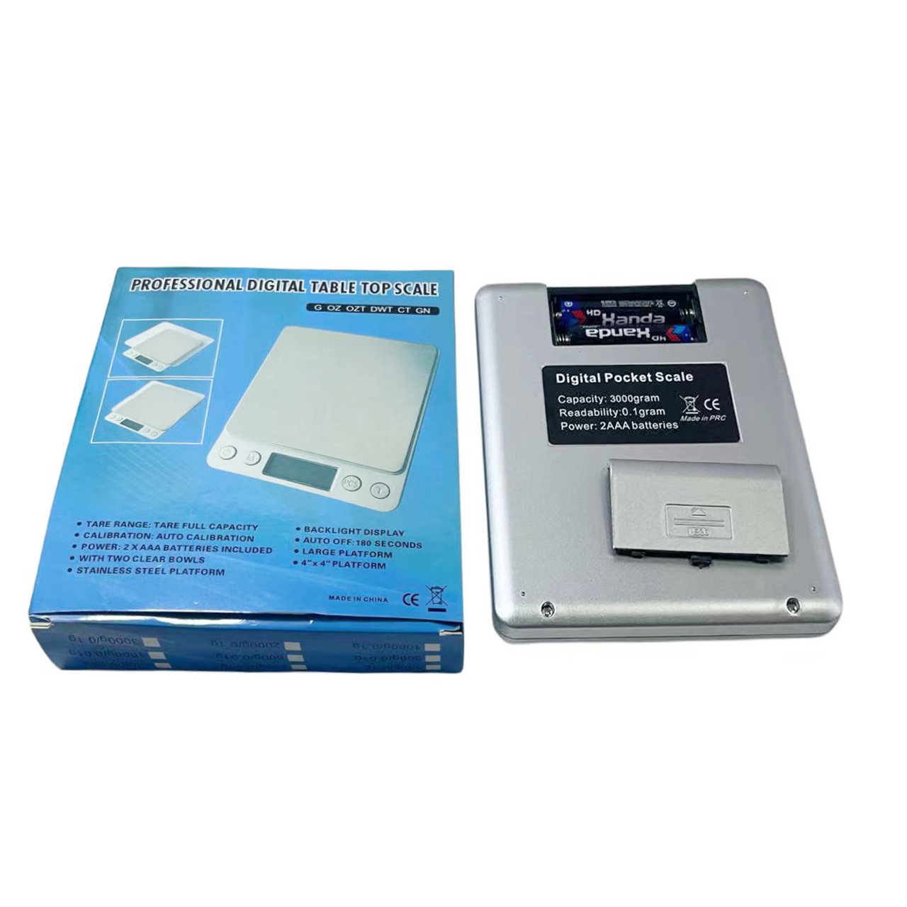 I2000 Kitchen Scale Baking Scale Coffee Scale Stainless Steel Electronic Scale Household Small Kitchen Electronic Scale